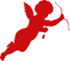 Cupidon png : silhouette St Valentin - Valentine's day