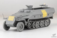 【边境 BT-041】1/35 Sd.Kfz. 251D半履带装甲车评测