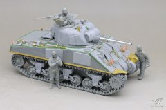 [威龙 6511]1/35 M4谢尔曼75mm炮诺曼底型素组测评