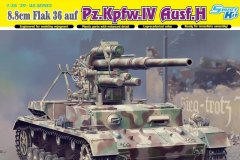 【威龙 6829】1/35 四号坦克H型搭载88mm FlaK 36高射炮