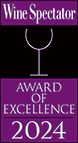 The 2022 Wine Spectator Award of Excellence for Atlantis Casino dining in Reno, Nevada.