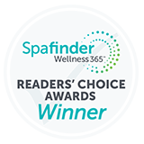 The SpaFinder 365 Award for Spa Atlantis in Reno, Nevada.