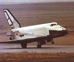 Buran landing