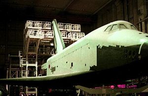 Buran in storage