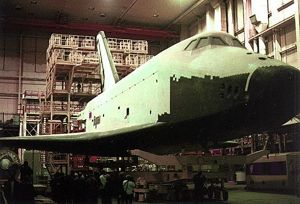 Buran in storage