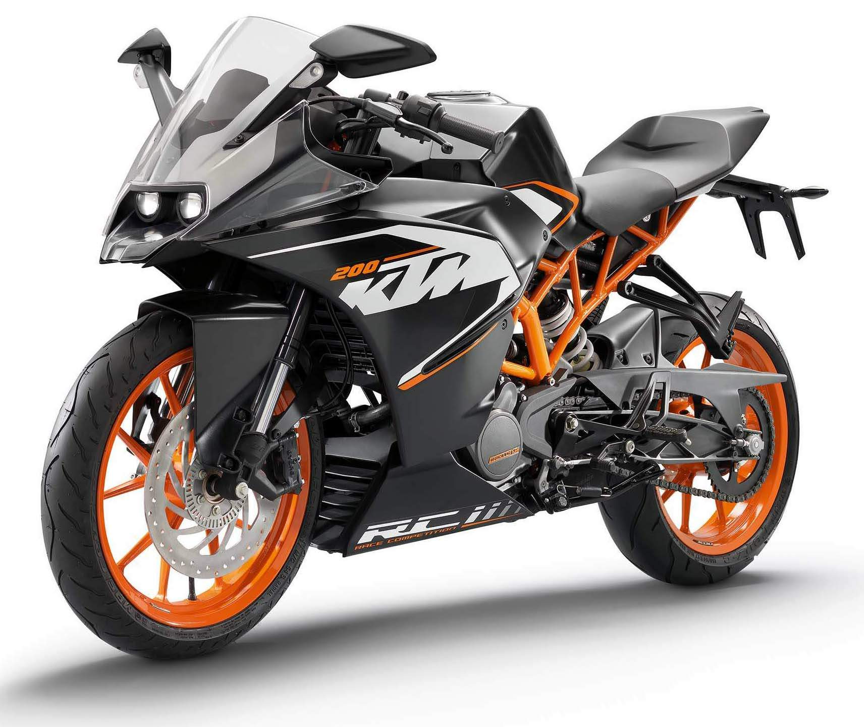 Мотоцикл KTM RC 200 2016