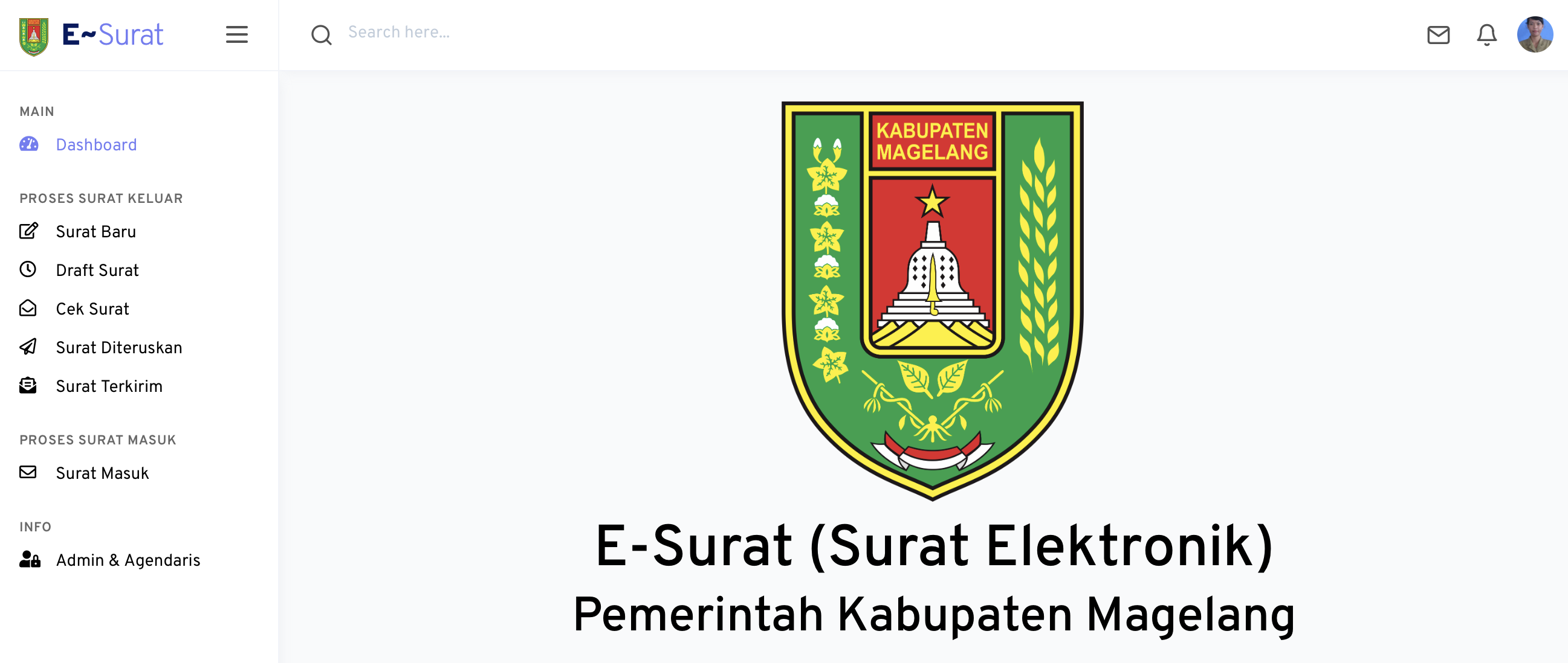 Berita Magelang Aplikasi E Surat Kelola Administrasi Dengan Paperless