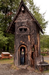 Avenue of Giants tree house