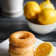 Baked Lemon Donuts