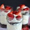 No-Bake Cheesecake with Berries and Chocolate Crust