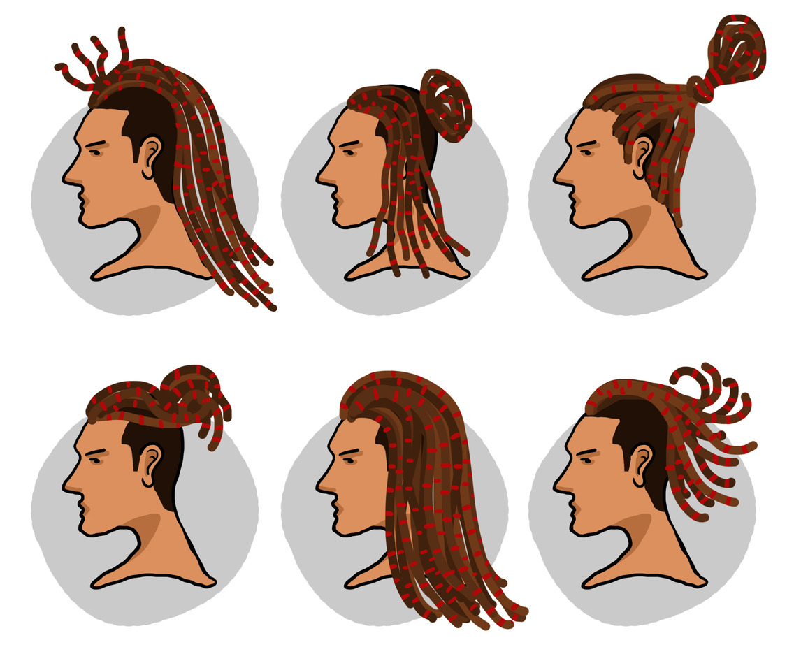 Dreadlocks Vector at GetDrawings | Free download