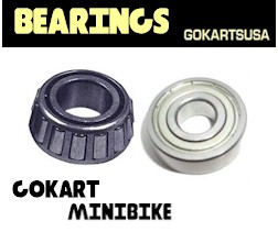 gokart and minibike bearings