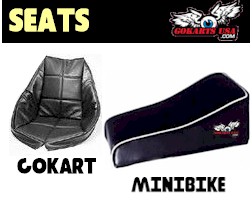 Gokart and Minibike Seats