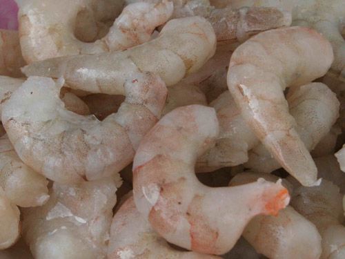 frozen  shrimp