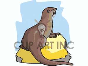 Otter Clip Art