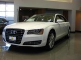 2011 Ibis White Audi A8 L 4.2 FSI quattro #47251612