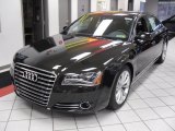 Havanna Black Metallic Audi A8 in 2011