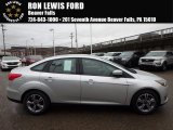 2018 Ingot Silver Ford Focus SE Sedan #123666735