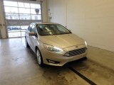 2018 White Gold Ford Focus Titanium Sedan #123740295