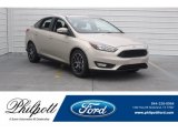 2018 White Gold Ford Focus SEL Sedan #125478973