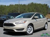 2018 White Gold Ford Focus SE Sedan #126607285