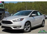 2018 Ingot Silver Ford Focus SE Sedan #126678348