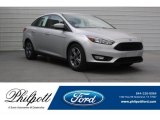 2018 Ingot Silver Ford Focus SE Sedan #126117245