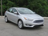 2018 Ingot Silver Ford Focus Titanium Sedan #127378164