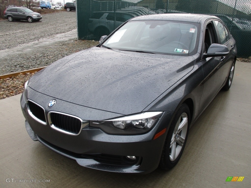 2014 3 Series 320i xDrive Sedan - Mineral Grey Metallic / Black photo #7