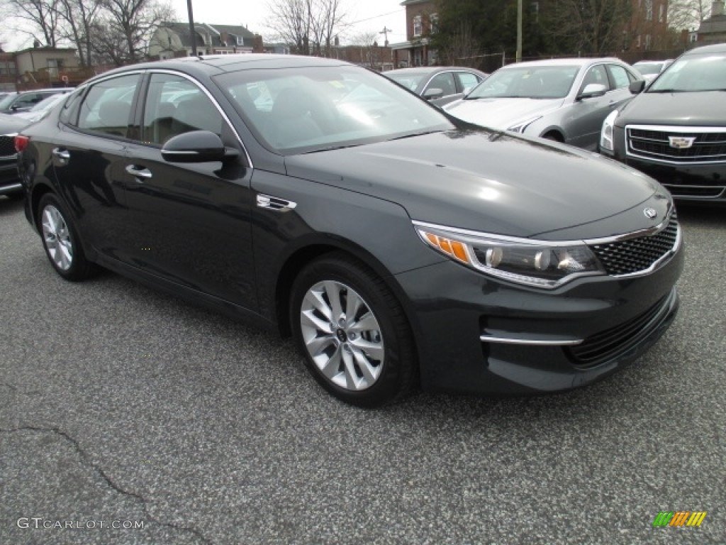 2016 Optima EX - Moss Grey / Gray photo #2