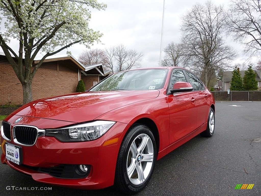 2013 3 Series 328i xDrive Sedan - Melbourne Red Metallic / Black photo #1