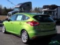 2018 Outrageous Green Ford Focus SE Hatch  photo #3