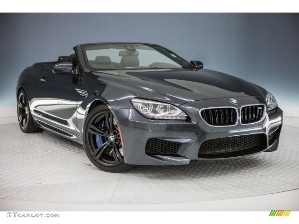 2014 M6 Convertible - Singapore Grey Metallic / Black photo #12