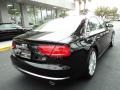 Phantom Black Pearl Effect 2011 Audi A8 L 4.2 FSI quattro Exterior