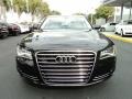 Phantom Black Pearl Effect 2011 Audi A8 L 4.2 FSI quattro Exterior