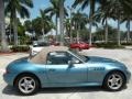 Atlanta Blue Metallic 1998 BMW Z3 1.9 Roadster Exterior