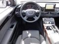 Black 2011 Audi A8 L 4.2 FSI quattro Steering Wheel