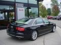 Phantom Black Pearl Effect 2011 Audi A8 L 4.2 FSI quattro Exterior