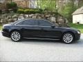 Phantom Black Pearl Effect 2011 Audi A8 L 4.2 FSI quattro Exterior