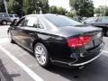 Phantom Black Pearl Effect 2011 Audi A8 L 4.2 FSI quattro Exterior