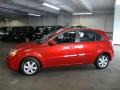 Tropical Red 2010 Kia Rio Rio5 LX Hatchback Exterior