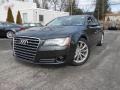 Oolong Grey Metallic 2011 Audi A8 L 4.2 FSI quattro Exterior