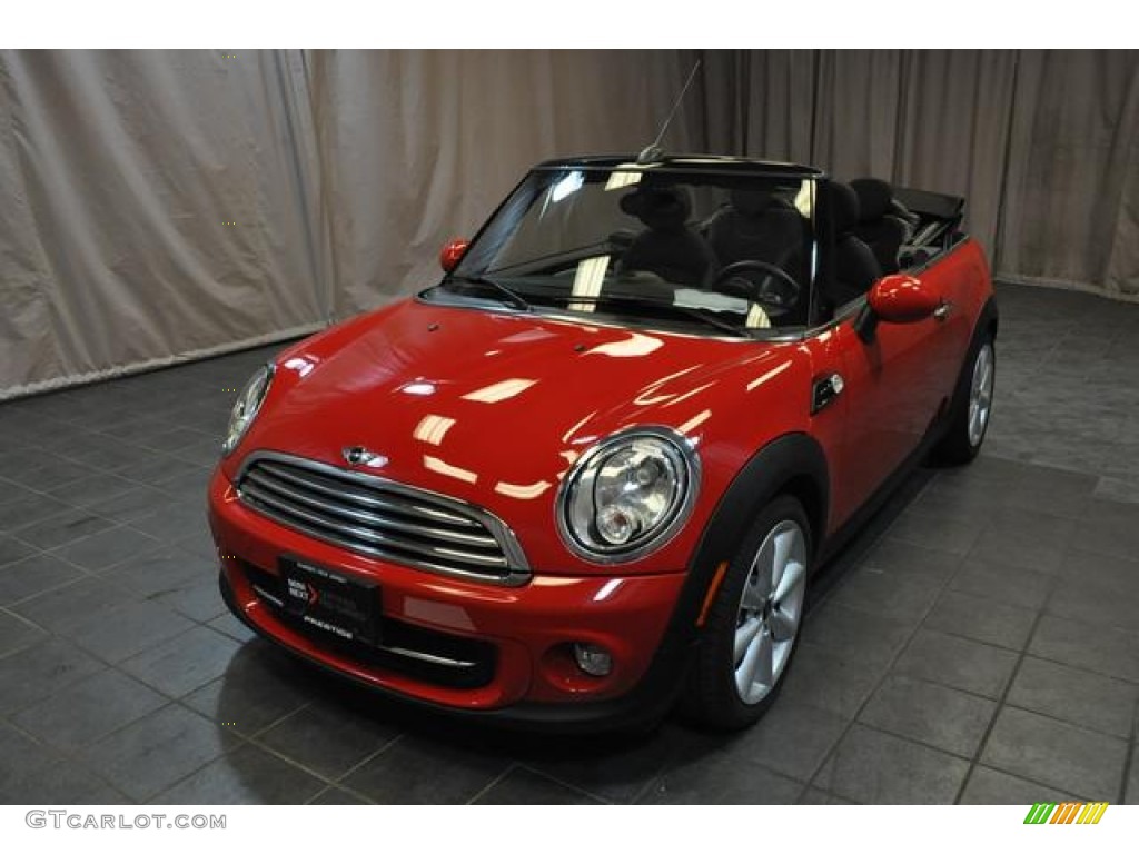 Chili Red Mini Cooper