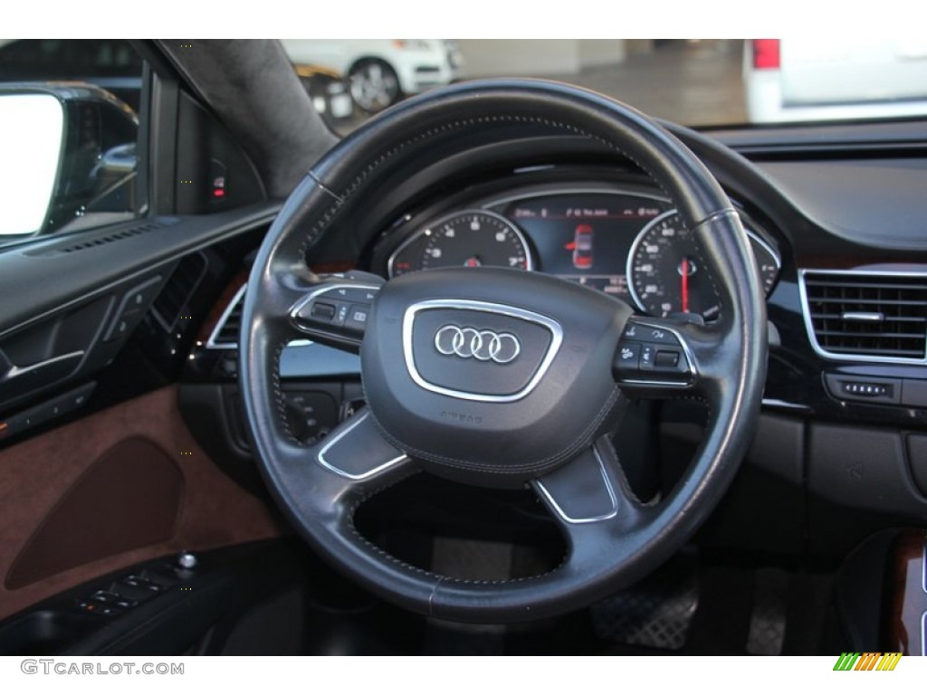 2011 Audi A8 L 4.2 FSI quattro Steering Wheel Photos