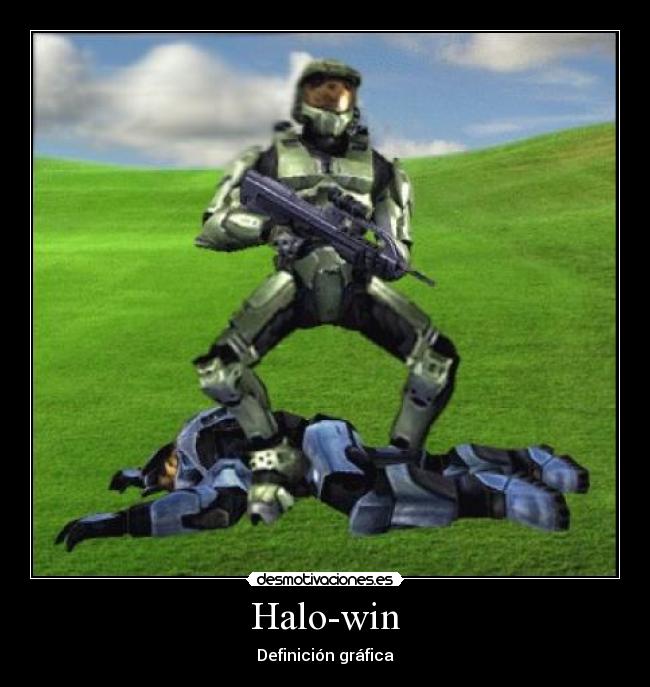 Halo-win - Definición gráfica