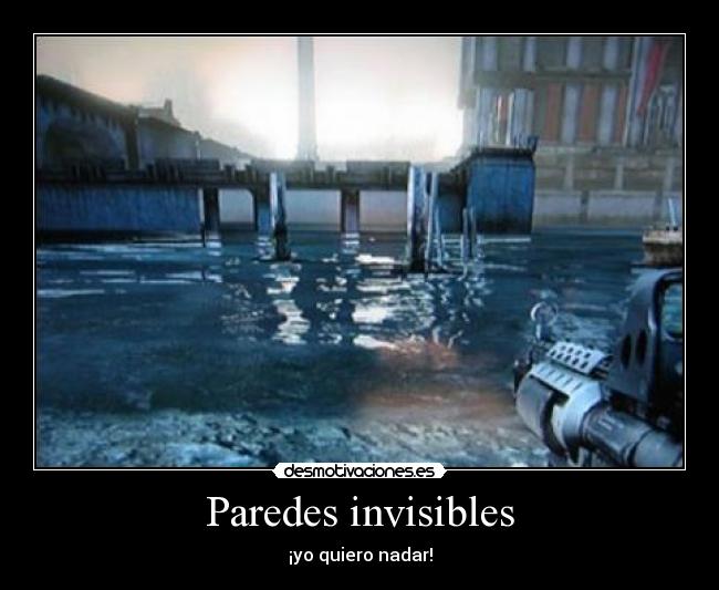 Paredes invisibles - ¡yo quiero nadar!