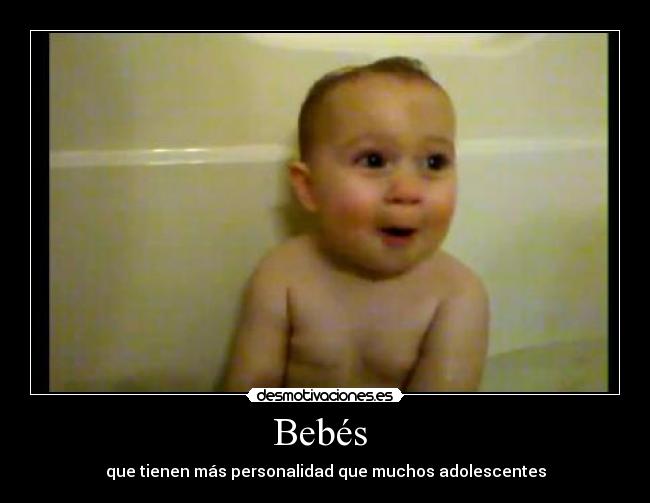 Bebés  - que tienen más personalidad que muchos adolescentes