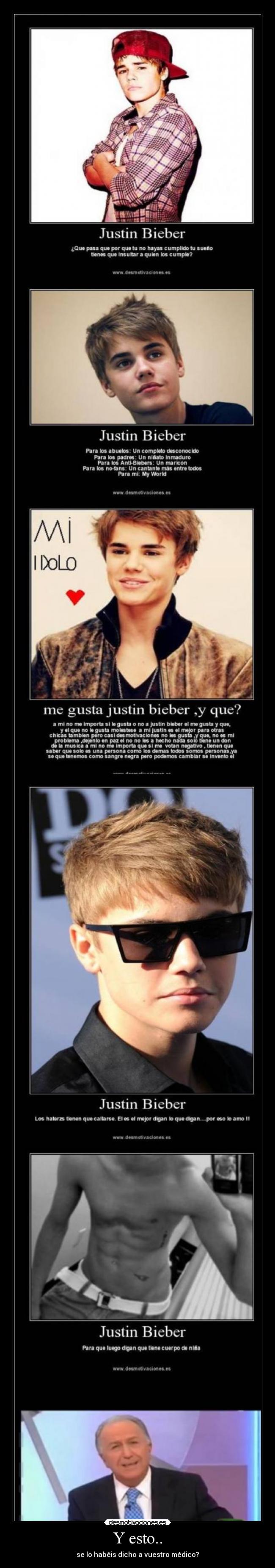 carteles manuel torreiglesias bieber maricon desmotivaciones