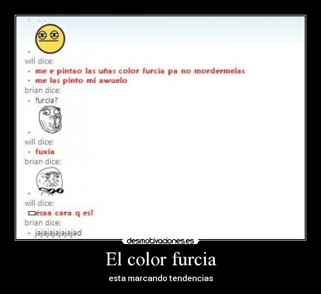 carteles color furcia fucsia epic fail lol msn desmotivaciones