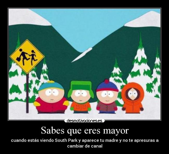 carteles south park kenny jaja reflexiones cierto principal diegox top lolz desmotivaciones